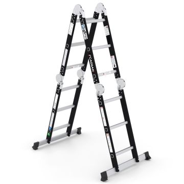 Çağsan QUADRO Premium Çok Amaçlı Merdiven 12 Basamaklı - AK011-PRE