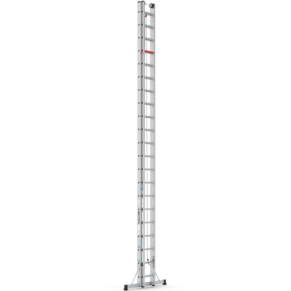 Çağsan İpli ve Makaralı Alüminyum Merdiven 2x21 Basamaklı - M10012
