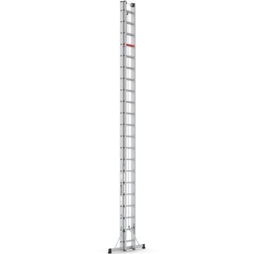 Çağsan İpli ve Makaralı Alüminyum Merdiven 2x21 Basamaklı - M10012
