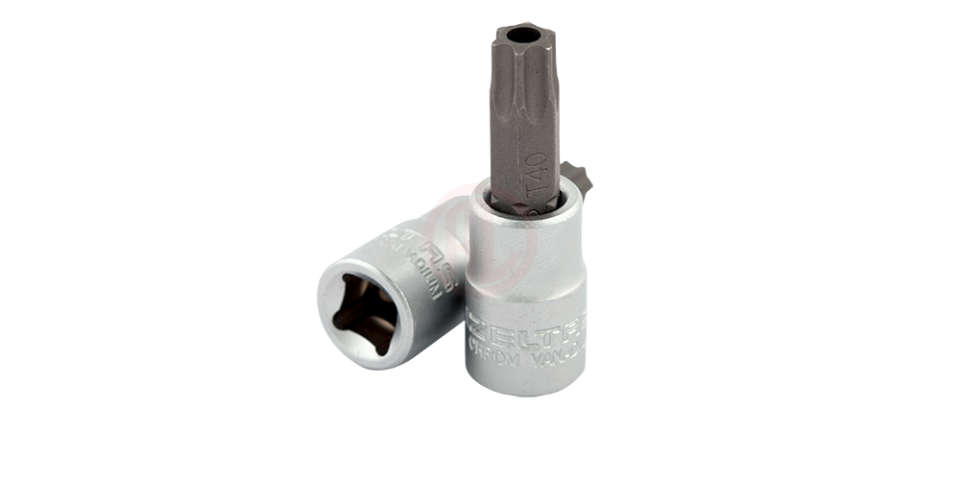 İzeltaş Lokmalı Star Delikli Torx Uç 1/4 İnç TR8