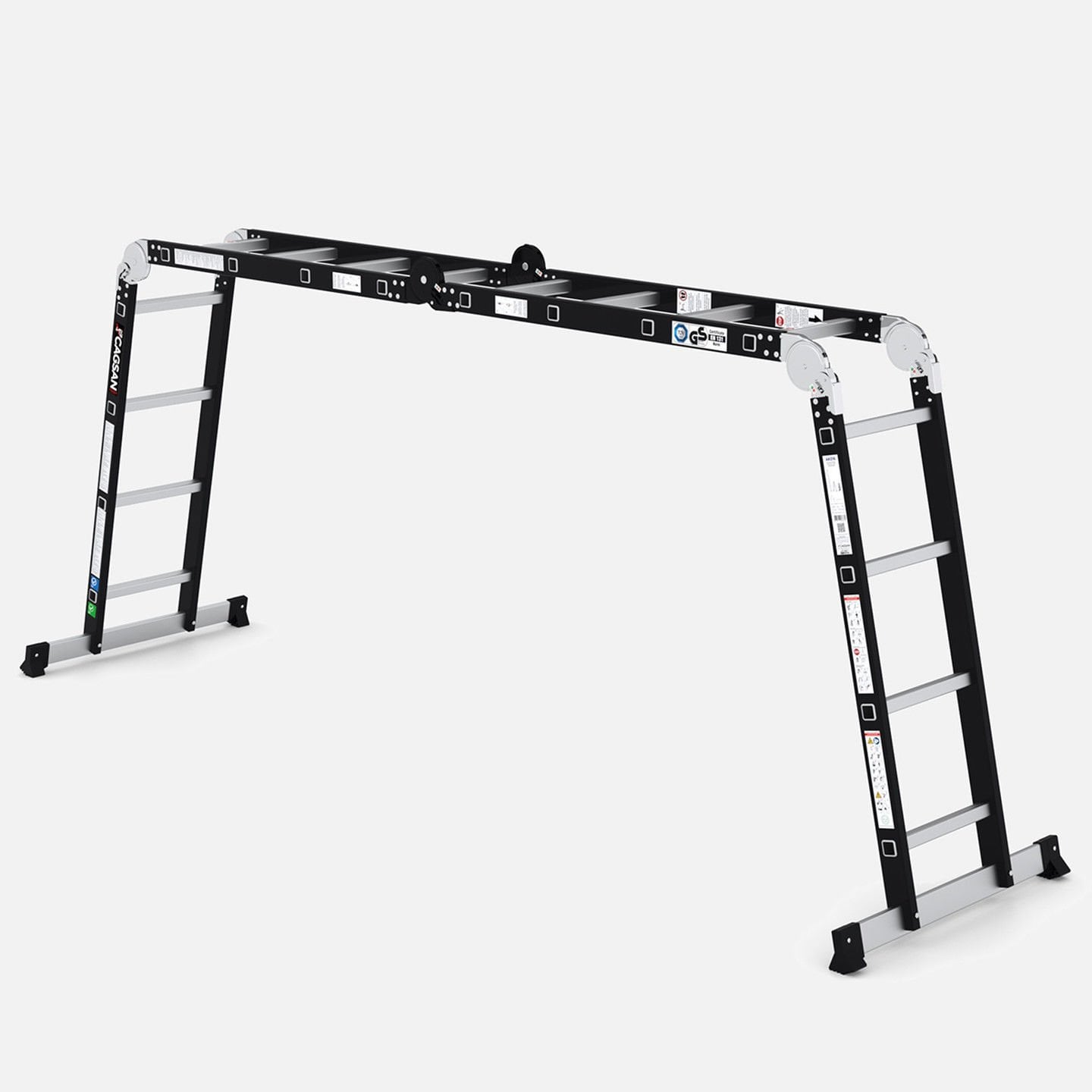 Çağsan QUADRO Premium Çok Amaçlı Merdiven 16 Basamaklı - AK016-PRE