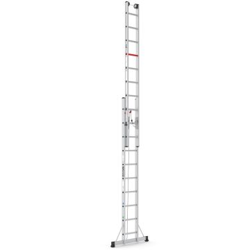 Çağsan İpli ve Makaralı Alüminyum Merdiven 2x10 Basamaklı - M1006
