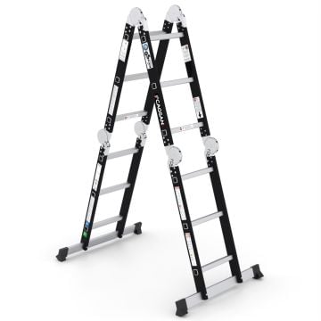 Çağsan QUADRO Premium Çok Amaçlı Merdiven 16 Basamaklı - AK016-PRE