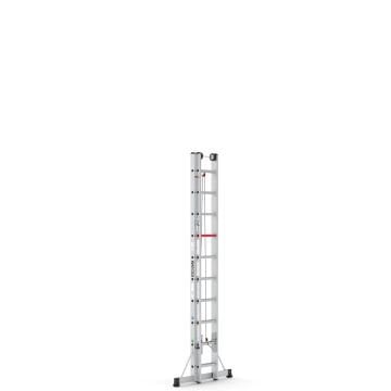 Çağsan İpli ve Makaralı Alüminyum Merdiven 2x10 Basamaklı - M1006