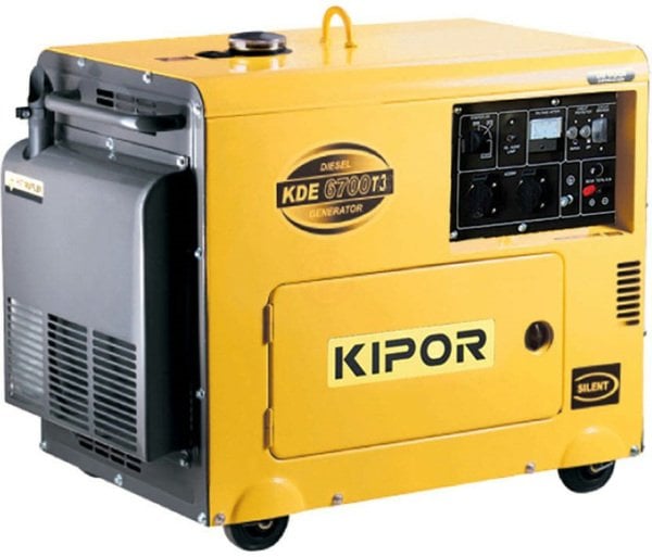 Kipor Kde6700T3 Dizel Jeneratör 6 Kw - KIPKDE6700T3