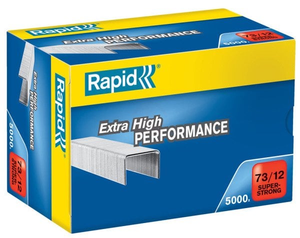 Rapid Zımba Teli 73 Serisi Süper Güçlü 12 mm (1 Paket/5000 Adet) - 24890800