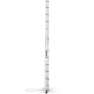 Çağsan İpli ve Makaralı Alüminyum Merdiven 2x12 Basamaklı - M1007