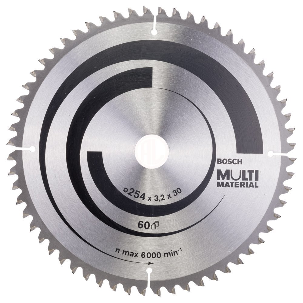Bosch Daire Testere Bıçağı Multi Material 254x30 mm 60 Diş - 2608640449