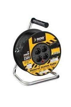 SGS 2136 Makaralı Uzatma Kablosu 2,5X50Mt