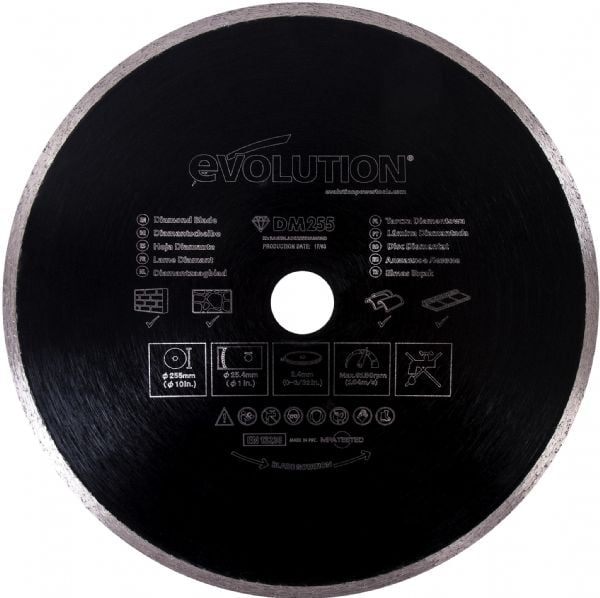 Evolution Taş Kesici Elmas Disk RAGE3 255E