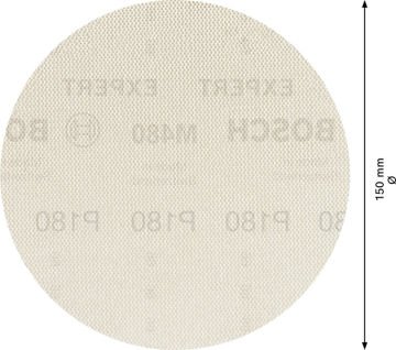 Bosch Ağ Zımpara Expert M480 150 Mm 180 Kum 50 Li Paket - 2608900702