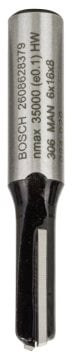Bosch Çift Oluklu Düz Freze Ucu Standard For Wood 8x6x48 mm - 2608628379