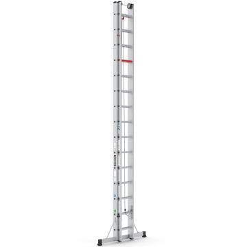 Çağsan İpli ve Makaralı Alüminyum Merdiven 2x15 Basamaklı - M1009