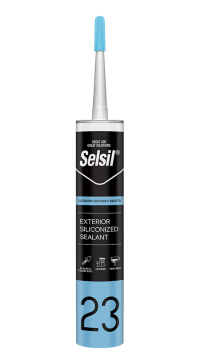 Selsil Yağmura Dayanıklı Akrilik Mastik 485 Gr Antrasit Gri