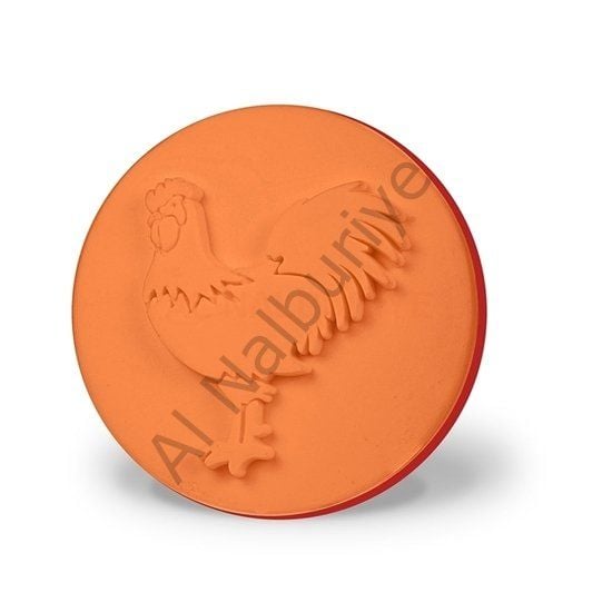 Dekor Rulo 1601 HOROZ DUVAR DAMGA SETİ 16 CM