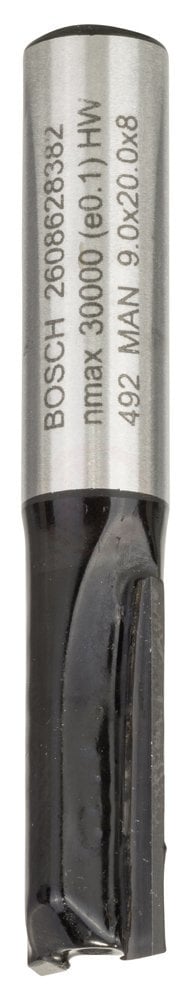 Bosch Çift Oluklu Düz Freze Ucu Standard For Wood 8x9x51 mm - 2608628382