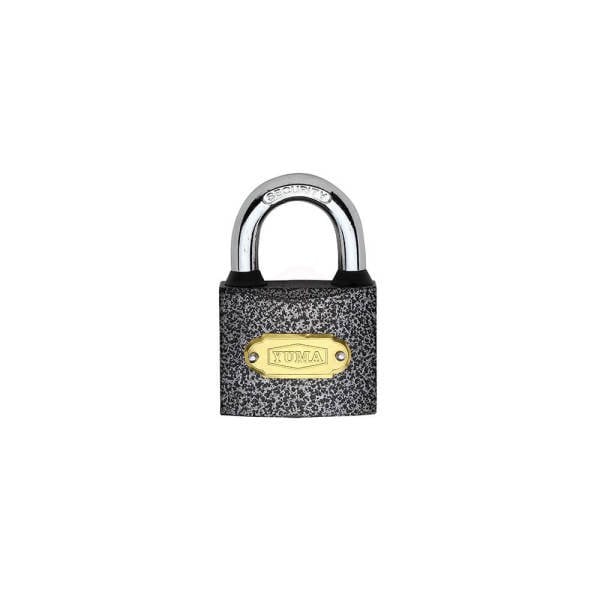 Yuma Kilit Gri Döküm Kısa Kancalı Asma Kilit 63 mm - YM-1063