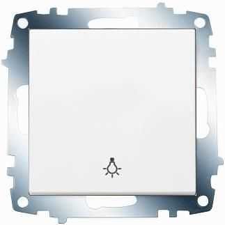 Viko Meridian - Karre Serisi Beyaz Light Anahtarı