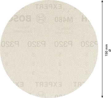 Bosch Ağ Zımpara Expert M480 150 Mm 320 Kum 50 Li Paket - 2608900705