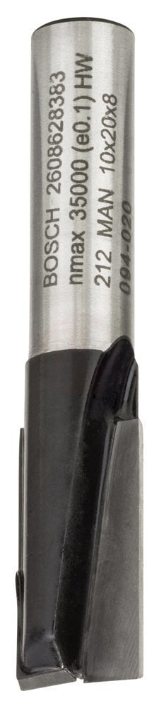 Bosch Çift Oluklu Düz Freze Ucu Standard For Wood 8x10x51 mm - 2608628383
