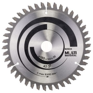 Bosch Daire Testere Bıçağı Multi Material 160x20 mm 42 Diş - 2608640503