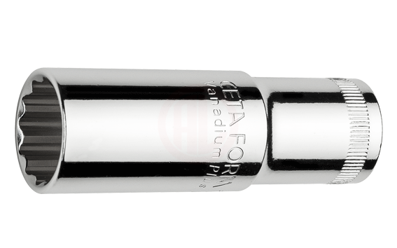 Ceta Form 1/4 İnç 12 Köşe (Yıldız) Derin Lokma Anahtar 7 Mm