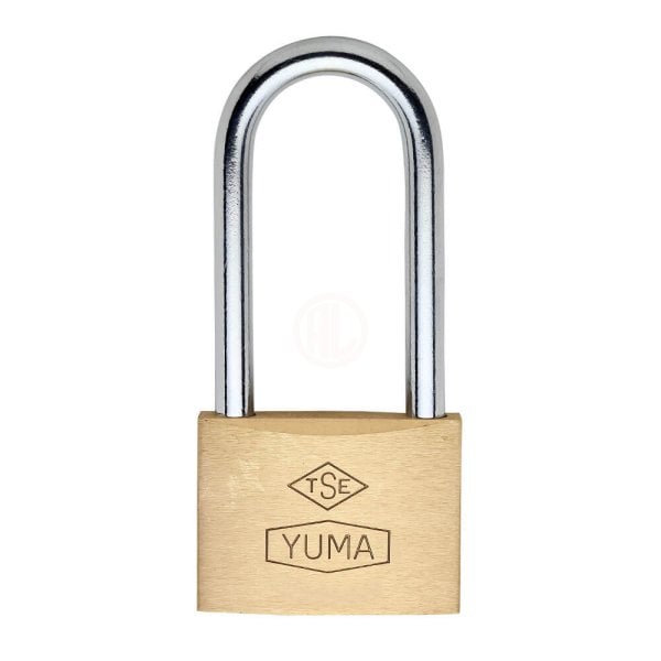 Yuma Kilit Uzun Kancalı Pirinç Asma Kilit 32 mm - YM-2032L