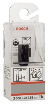 Bosch Çift Oluklu Düz Freze Ucu Standard For Wood 8x12x51 mm - 2608628385