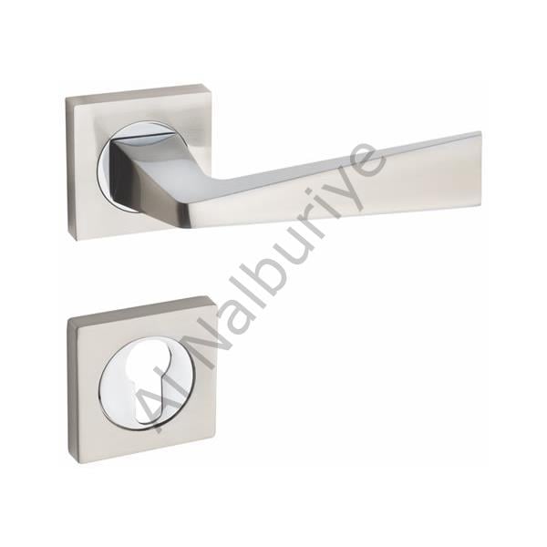Pimador BALLODİ NİKEL SATEN KARE ROZETLİ WC - 76608293