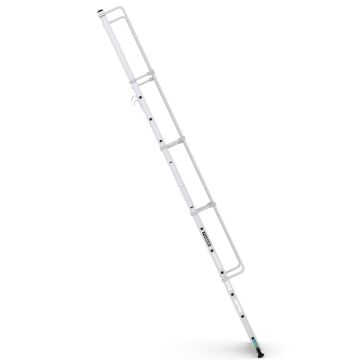 Çağsan MONOGUARD Tek Parça Korkuluklu Geniş Basamaklı Alüminyum 12 Basamaklı - T3000MG