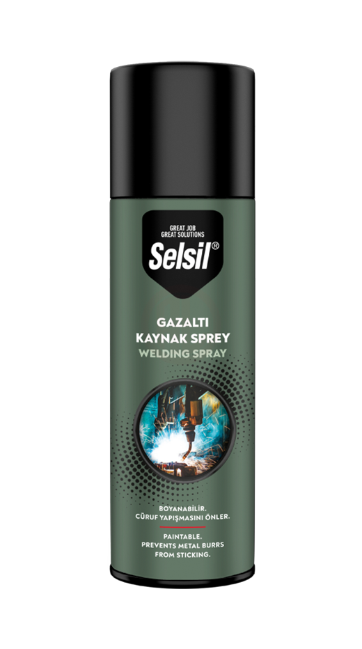 Selsil Gaz Altı Kaynak Sprey Silikonlu 400 ml