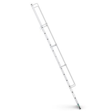 Çağsan MONOGUARD Tek Parça Korkuluklu Geniş Basamaklı Alüminyum 14 Basamaklı - T3500MG