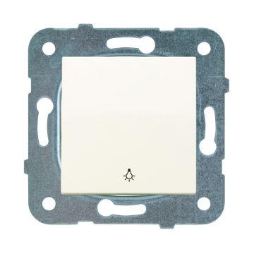 Viko Meridian - Karre Serisi Krem Light Anahtarı