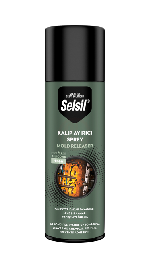 Selsil Kalıp Ayırıcı Sprey Silikonsuz 400 ml