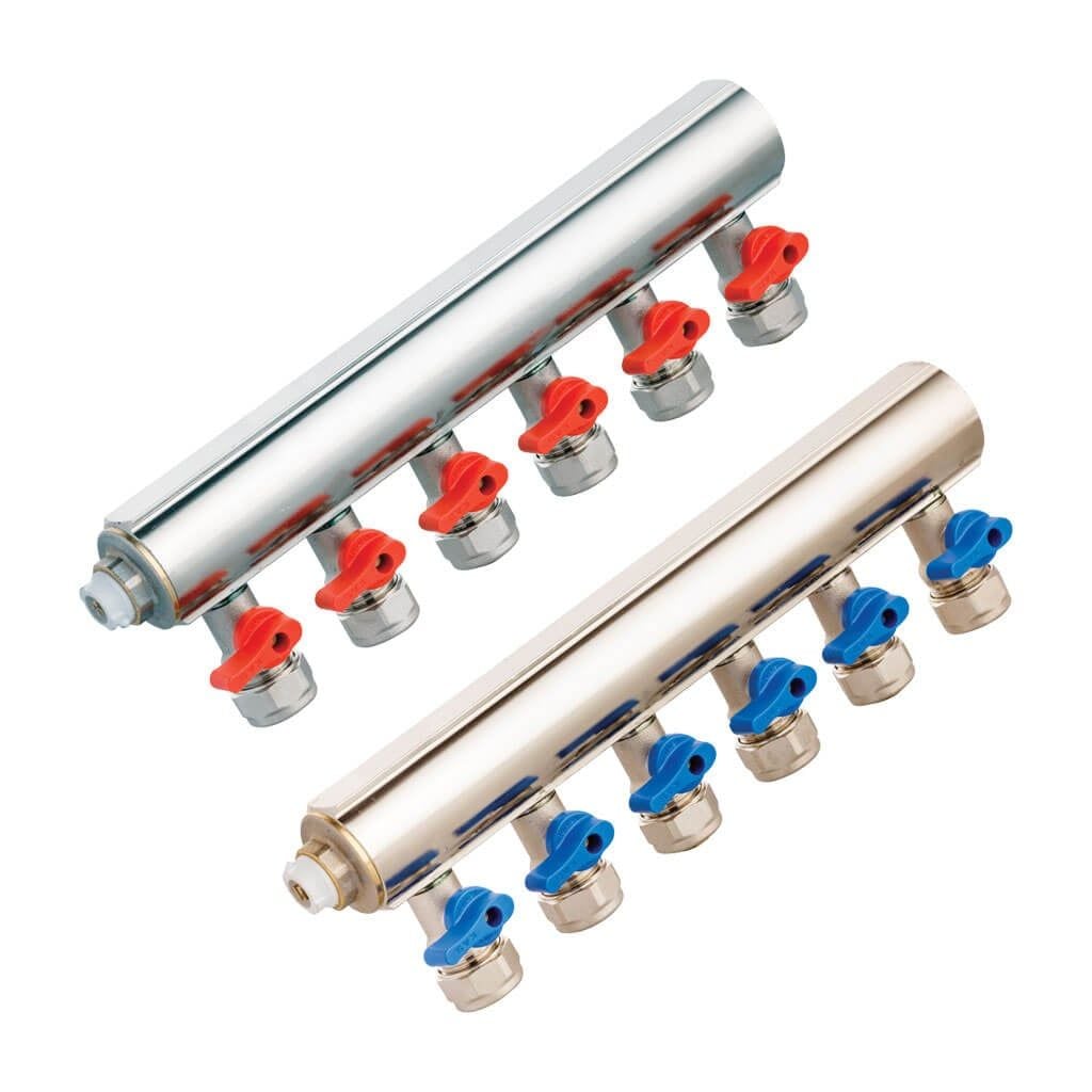 KAS Kollektör Mini Vanalı 1 İnç 3 Çıkışlı