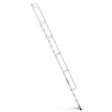 Çağsan MONOGUARD Tek Parça Korkuluklu Geniş Basamaklı Alüminyum 16 Basamaklı - T4000MG