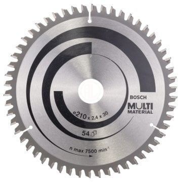 Bosch Daire Testere Bıçağı Multi Material 210x30 mm 54 Diş - 2608640511