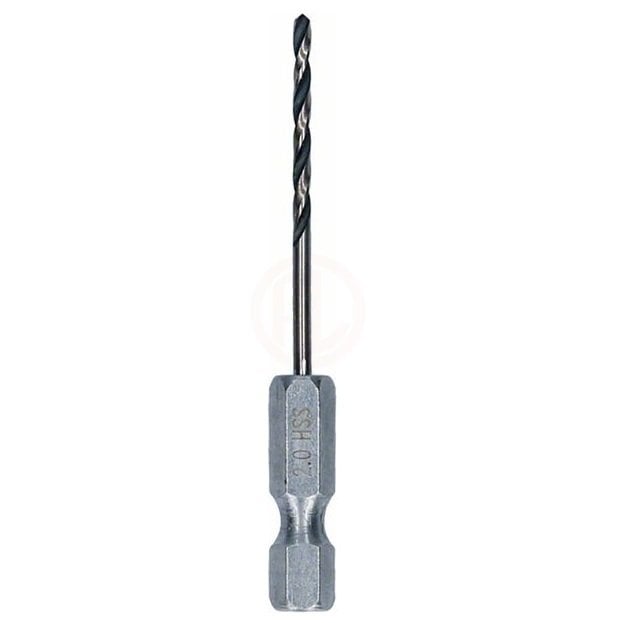 Bosch Metal Matkap Ucu HSS PointTeQ 1/4 İnç Altıgen Şaft 2,0 mm (10 Adet) - 2608577540