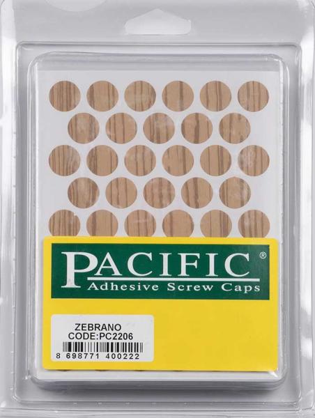 Pacific Zebrano Yapışkanlı Tapa 14 mm - PC2206