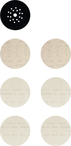 Bosch Ağ Zımpara Expert M480 225 Mm Set 7 Li Paket - 2608901667