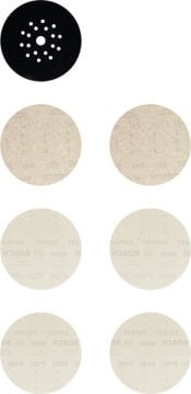 Bosch Ağ Zımpara Expert M480 225 Mm Set 7 Li Paket - 2608901667