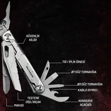 İzeltaş Multi Tool Pro 15 Fonksiyonlu 180 MM - 14000005269