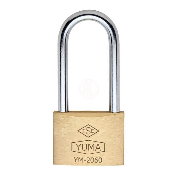 Yuma Kilit Uzun Kancalı Pirinç Asma Kilit 60 mm - YM-2060L