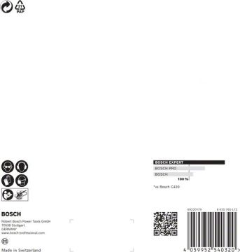 Bosch Ağ Zımpara Expert M480 Ø150 mm 220 Kum (5 Adet) - 2608900694
