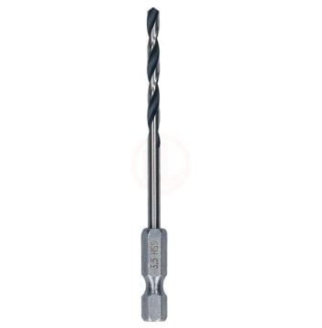 Bosch Metal Matkap Ucu HSS PointTeQ 1/4 İnç Altıgen Şaft 3,5 mm (10 Adet) - 2608577542