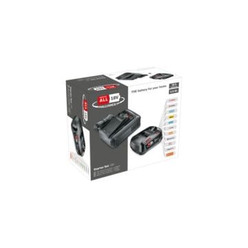 Bosch Akü Şarj Cihazı 18 Volt Başlangıç Seti (1x2,5 Ah+Al 18V-44) - 1600A031T4