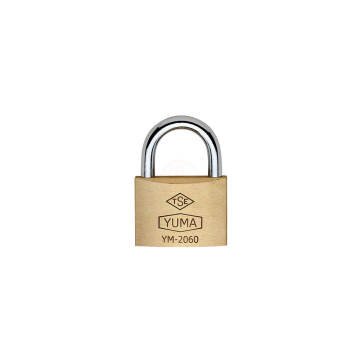 Yuma Kilit Standart Pirinç Sarı Asma Kilit 63 mm - YM-2063