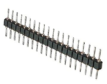 Assmann Contact Strip, Single Row, Straight, Pitch 2.54Mm