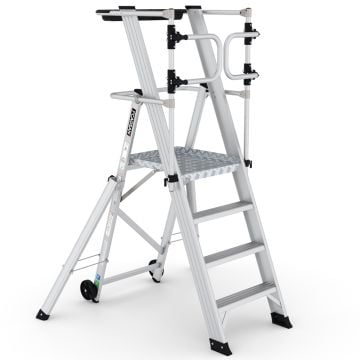Çağsan KEY-PRO Katlanır Platformlu Merdiven 2+1 Basamaklı - KPN2