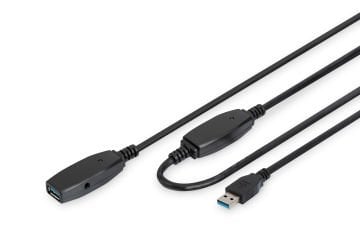 Assmann Usb 3.0 Usb Repeater / Uzatma Kablosu, 15 Mt